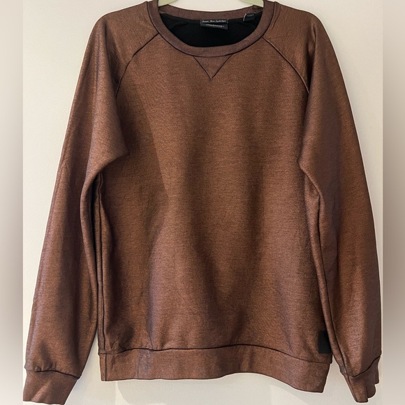 SCOTCH & SODA Women's Brown Crewneck Sweater L - Picture 2 of 11